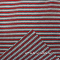 Customized Color Soft And Stretchy Stripe Pattern Yarn Dyed 2x2 Rib Fabrics For Sweater dress/Garment